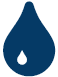 Water drop symbol_blue