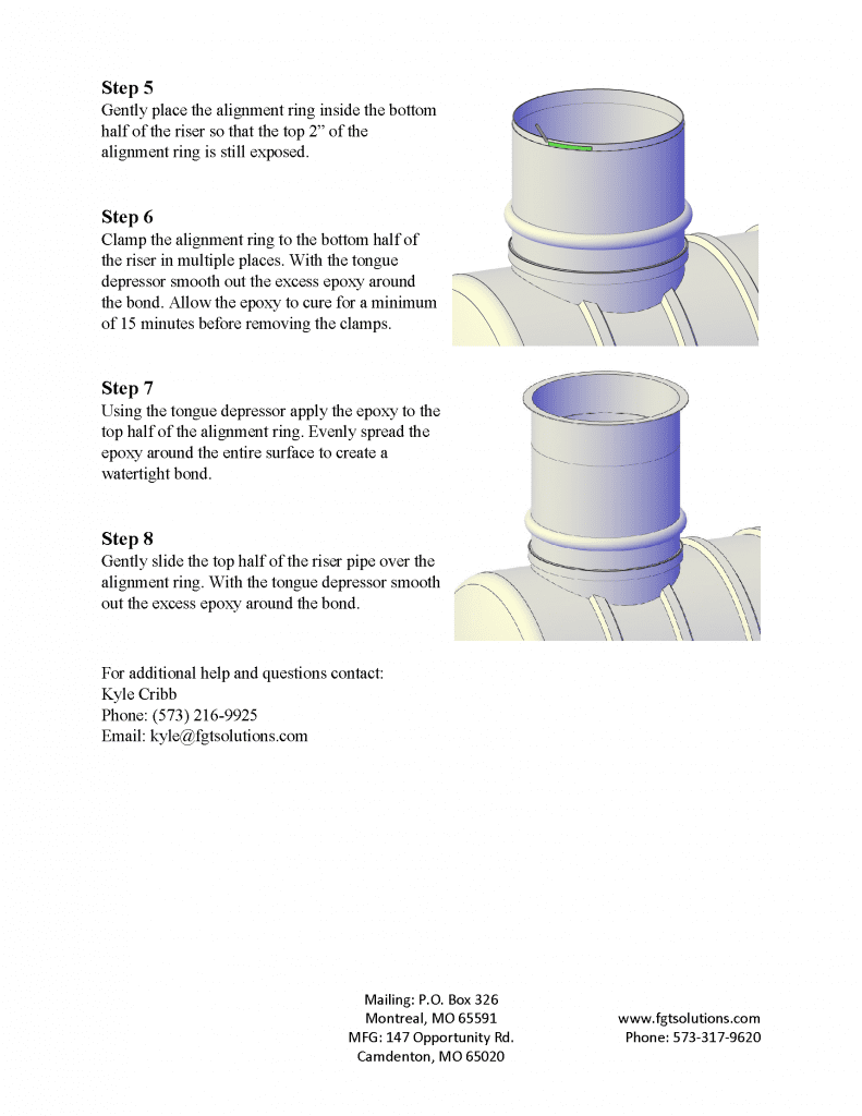Alignment ring instructions page 2