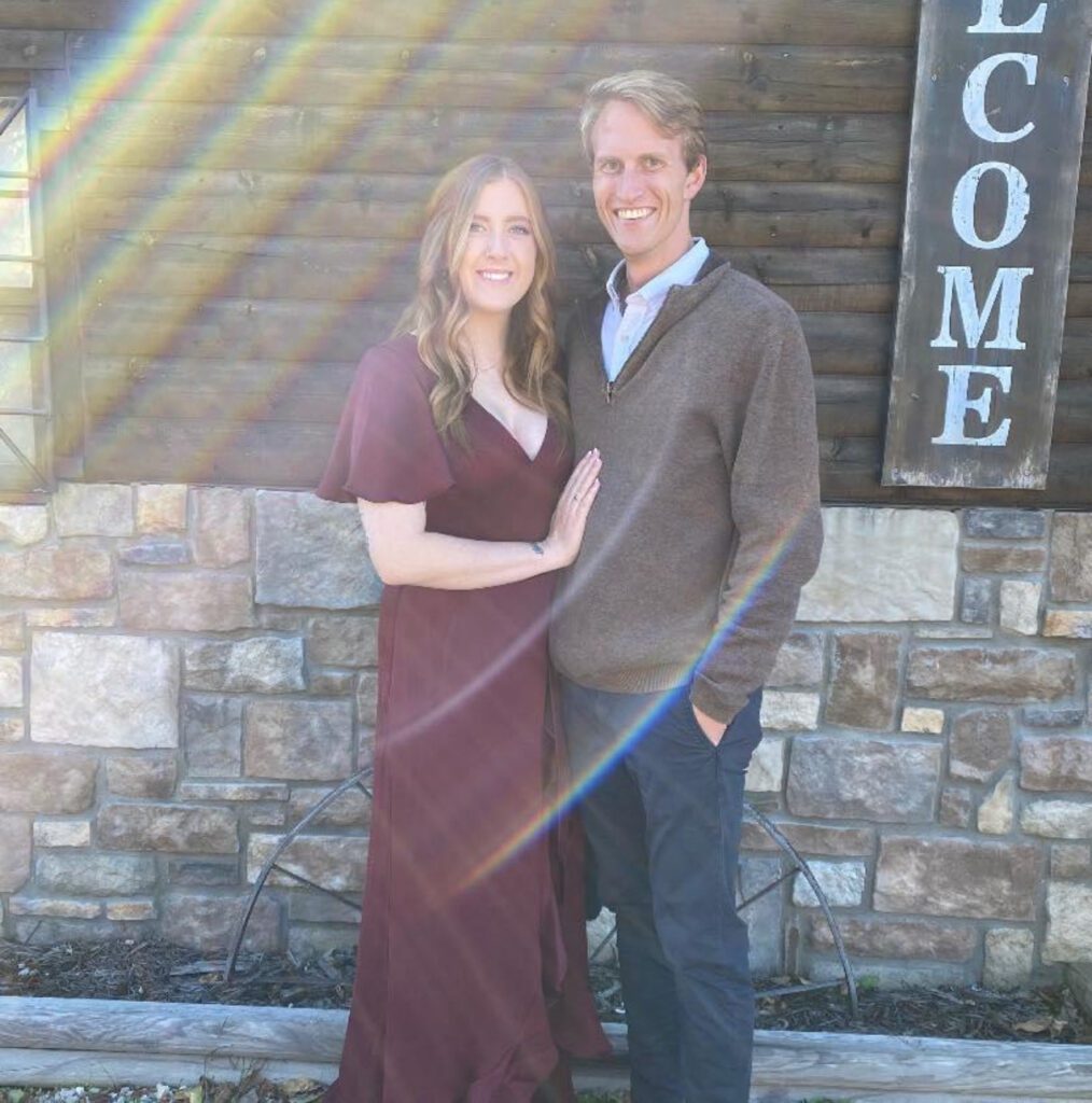 Chase + Wife Dressed up