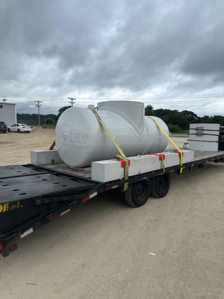 Back Angle of Pipeline Sump Tank