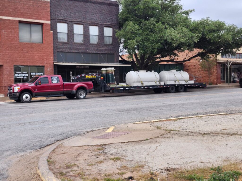 Pipeline Sump Tank Through Town