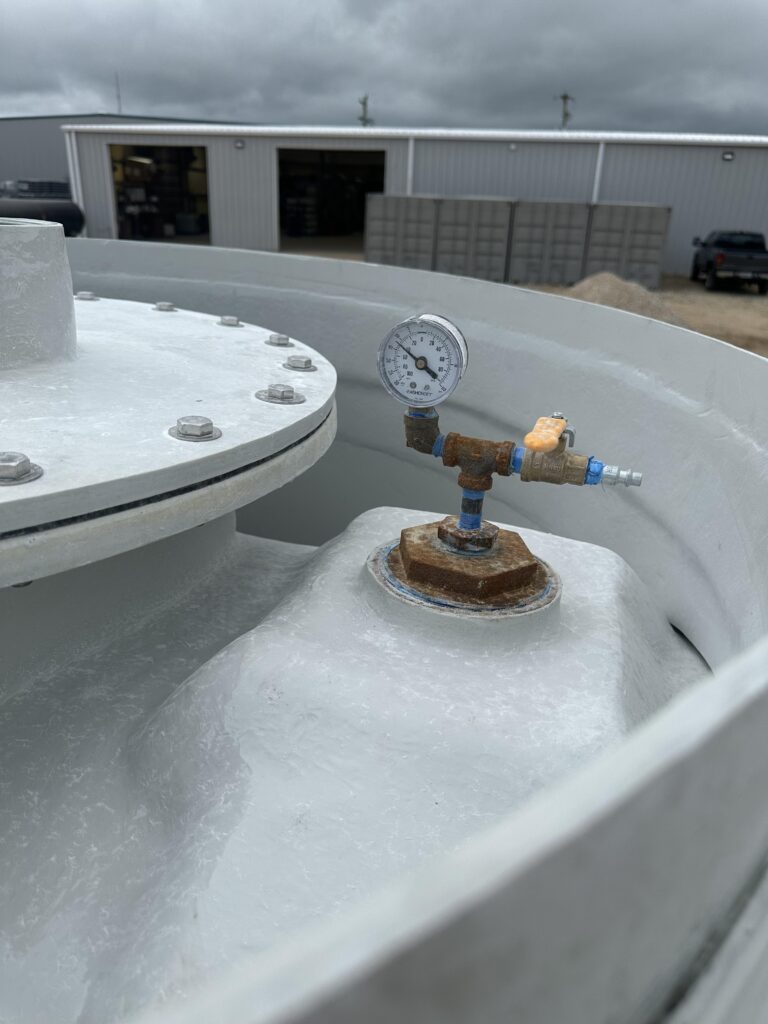 Pipeline Sump Tank Dry Interstitial Holding Pressure