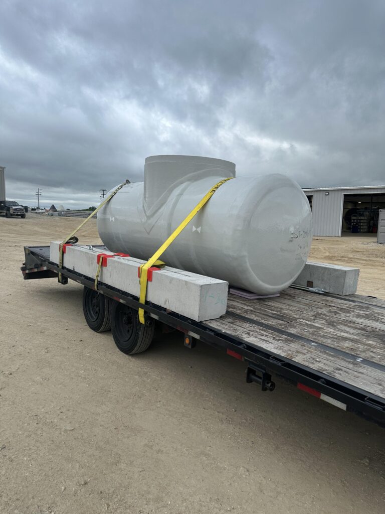 Pipeline Sump Tank on a Trailer