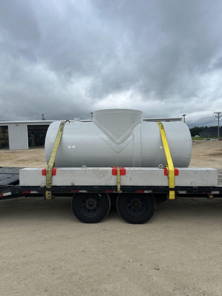Side Profile of Pipeline Sump Tank
