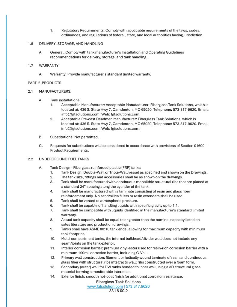 FTS Fuel Specs 7.25.25 Page 2