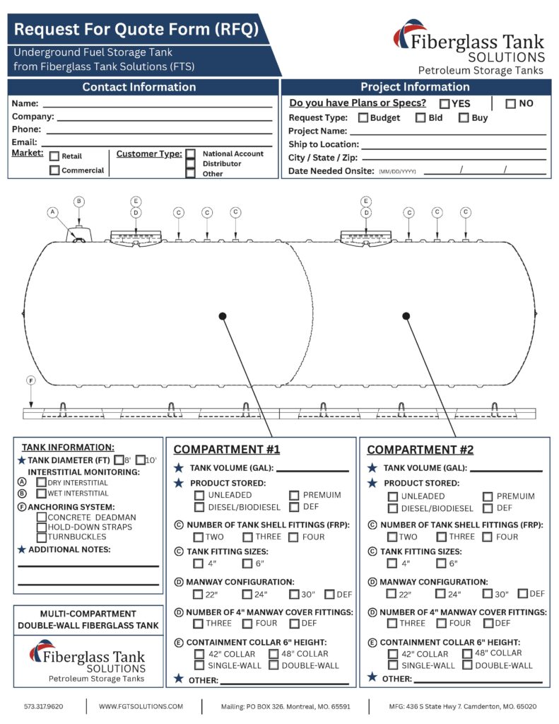 Petro RFQ - 2 Compartment FORM